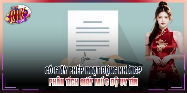 Có giấy phép hoạt động không
