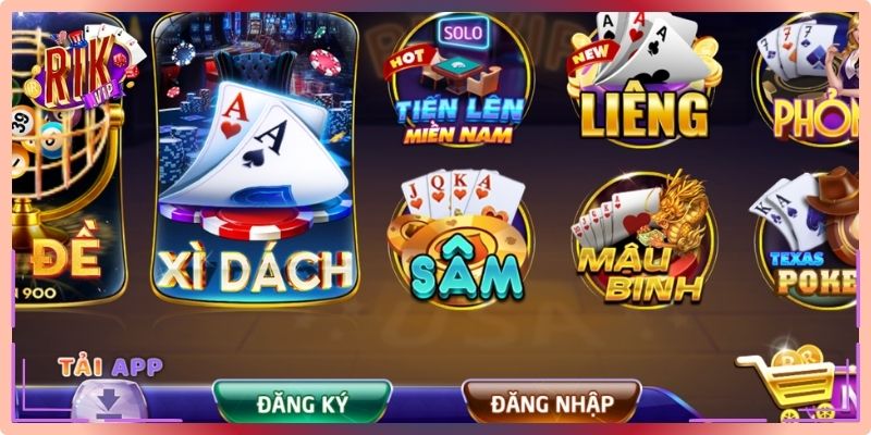 Kho game giải trí đa dạng